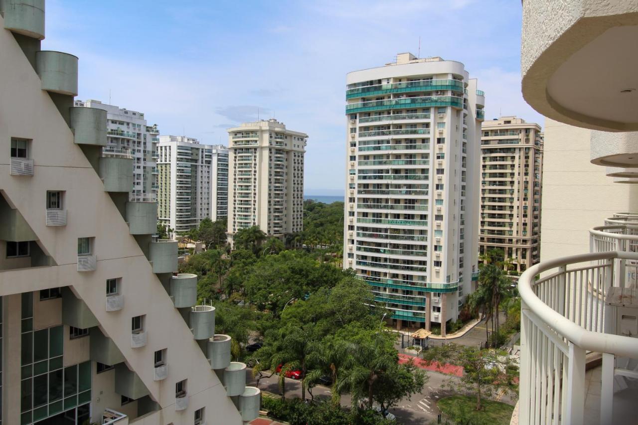 Barra Da Tijuca - 9 - Flat Premium Com Cozinha, Fogao Cooktop, Geladeira Grande, Smart Tv Grande, Lindo E Muitissimo Confortavel, Balsa Para A Praia Gratis E Estacionamento Gratuito Ρίο ντε Τζανέιρο Εξωτερικό φωτογραφία