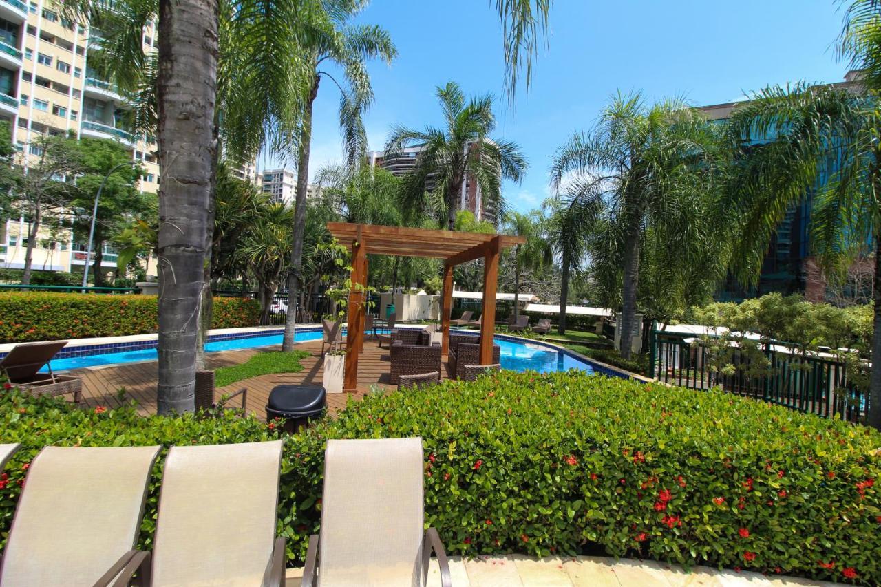 Barra Da Tijuca - 9 - Flat Premium Com Cozinha, Fogao Cooktop, Geladeira Grande, Smart Tv Grande, Lindo E Muitissimo Confortavel, Balsa Para A Praia Gratis E Estacionamento Gratuito Ρίο ντε Τζανέιρο Εξωτερικό φωτογραφία